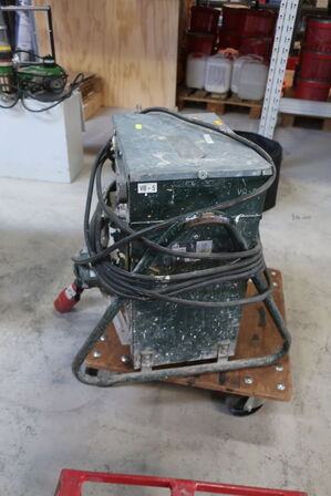 Varmeblæser på møbelhund