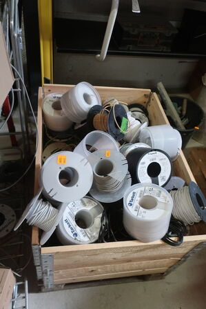 Indkøbsvogn med indhold