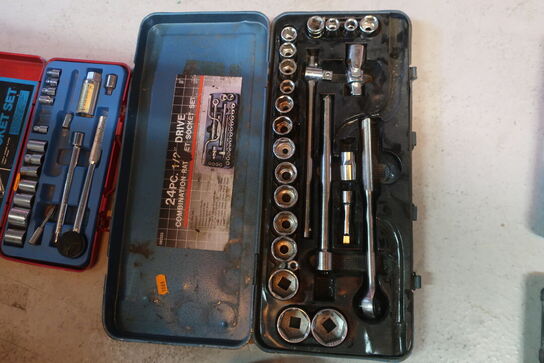 2 stk. topnøglesæt