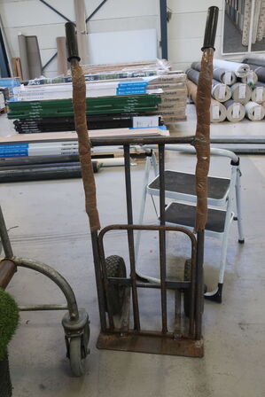 Sækkevogn samt trappestige