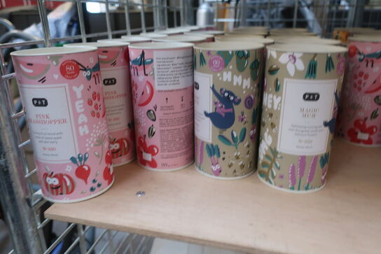 Div. løs te i bøtter