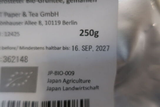 Div. Løs te i poser på 1 hylde