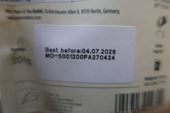 Div. Løs te i poser på 1 hylde