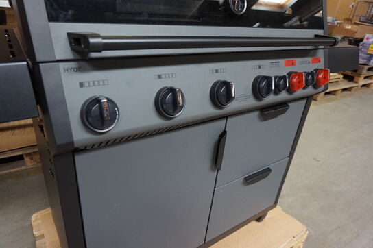 Enders Hyde 6 sikr turbo II gasgrill - sort 