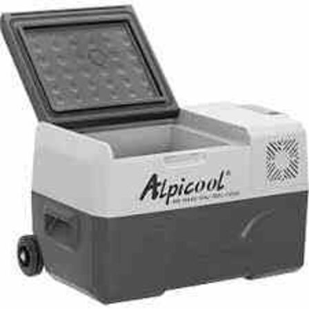 Alpicool CX30 Kompressor Køleboks 30 Liter Sort/Grå  