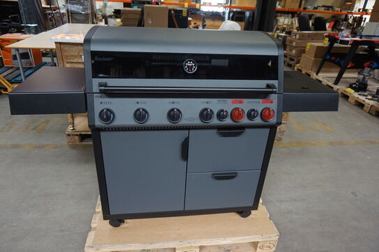 Enders Hyde 6 sikr turbo II gasgrill - sort 