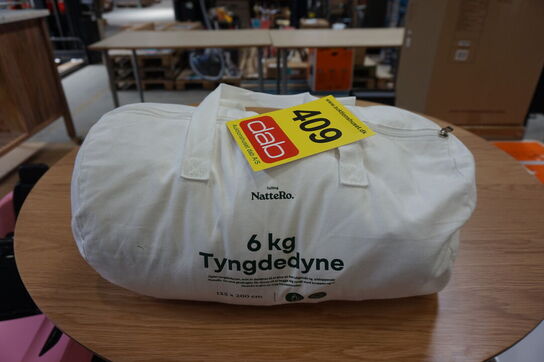 Nattero Tyngdedyne, 6 kg / 135x200 cm 