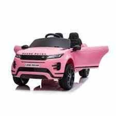 Range Rover Evoque børne El-bil, lyserød 