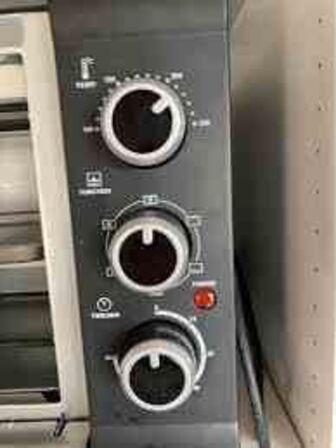 Køkkenchef miniovn 25 liter - sort 1500W 
