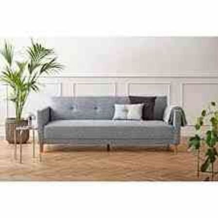 Fallen sovesofa - grå 