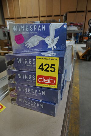 9 stk Wingspan European Expansion spil 