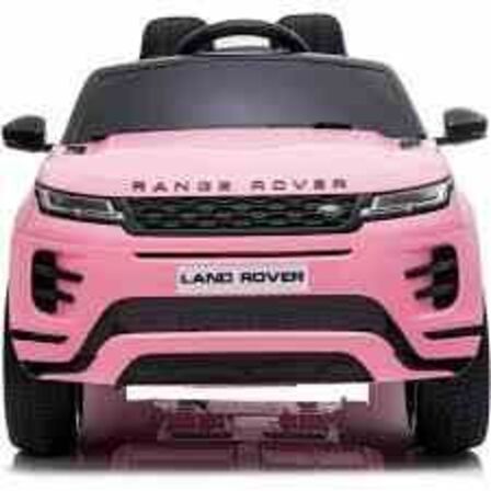 Range Rover Evoque børne El-bil, lyserød 