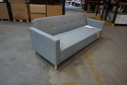 Fallen sovesofa - grå 