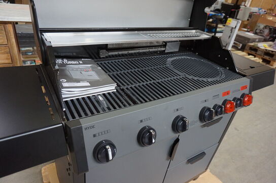 Enders Hyde 6 sikr turbo II gasgrill - sort 
