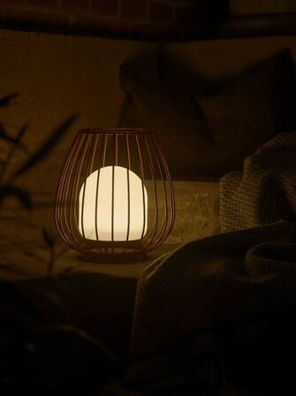 Nordlux jim to go udendørs batterilampe rød(ubrugt)