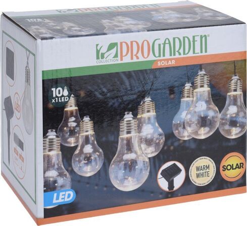 3 stk.  pro garden 10 led solenergi(ubrugt)