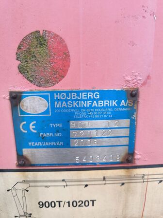 Løftekran HMF Model: 900 T2