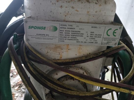 Påfyldningspumpe SPONGEJET Model: SJ 80 L