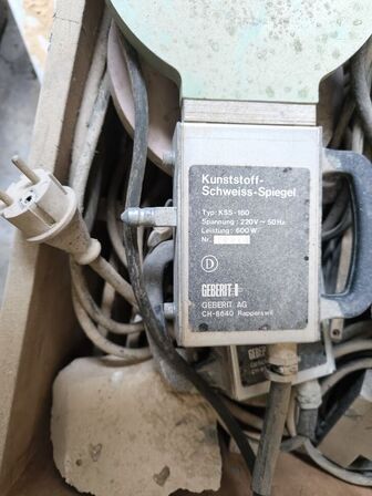 1 stk. Svejsespejl (Kunststoff-Schweiss-Spiegel) GEBRIT AG Model: KSS-160