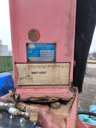 Løftekran HMF Model: 900 T2