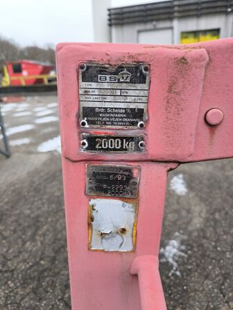 Stilbar pallegaffel BSV Model: PG 100/2 SBS