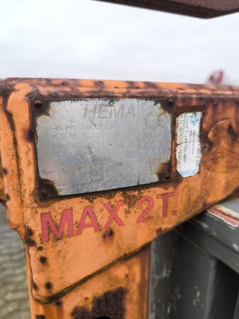 Stilbar pallegaffel HEMA Model: 22-3MS