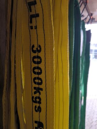 Løftestropper 2000-3000 kg.  DANLØFT