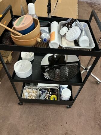 Rullebord Inkl. Indhold + 2 Stk. EFALOCK Rullebord