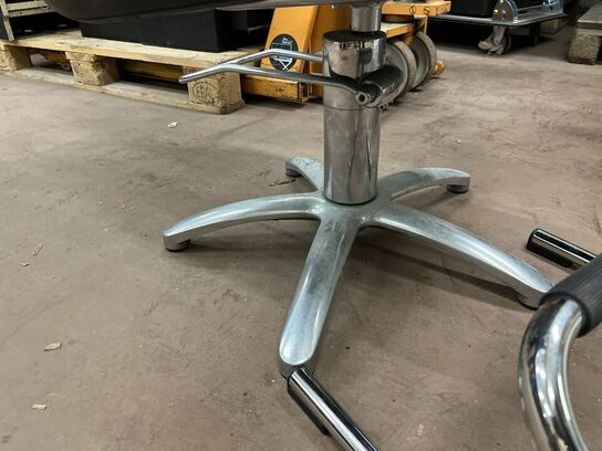 Frisørstol + Skammel