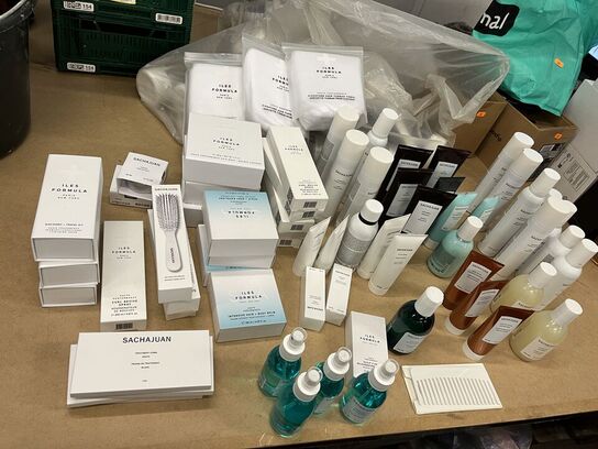 Parti med Hårprodukt ILES FORMULAR + Hårbørster