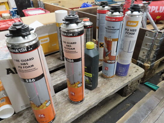 Indholdet på pallen