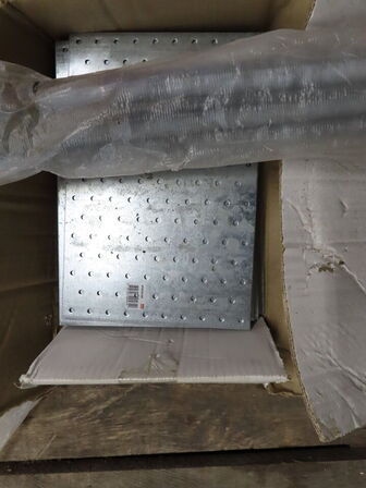 Indholdet på pallen