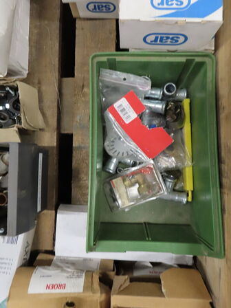 Indholdet på pallerne