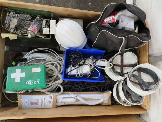 Indholdet på pallen