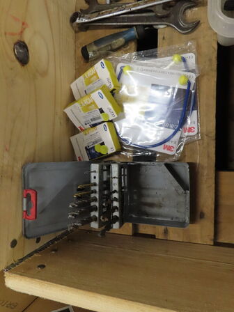 Indholdet på pallen