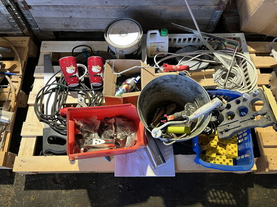 Indholdet på pallerne