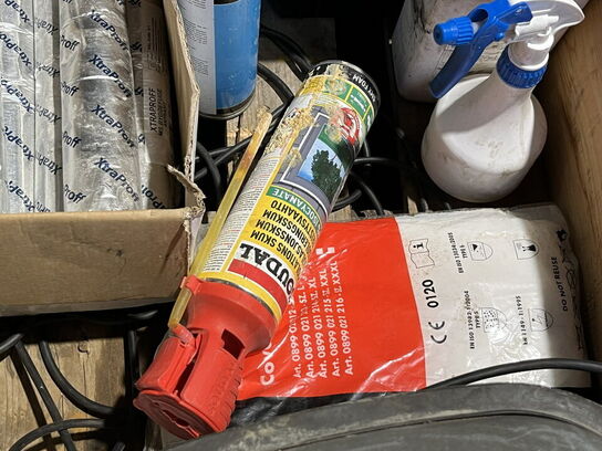 Indholdet på pallen