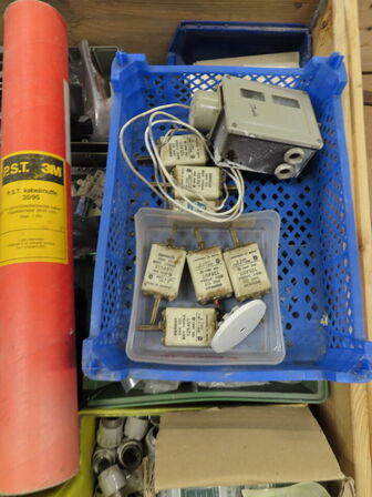 Indholdet på pallen