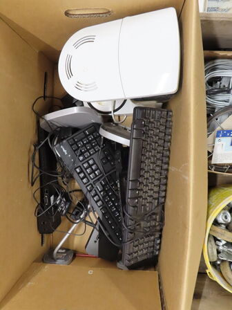 Indholdet på pallen