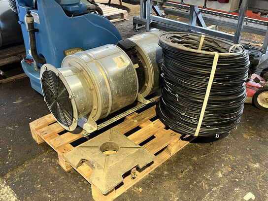 Aksialventilator med tube