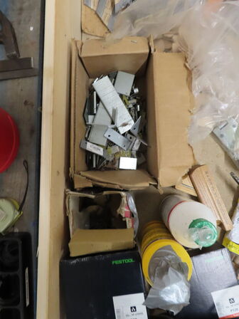 Indholdet på pallerne