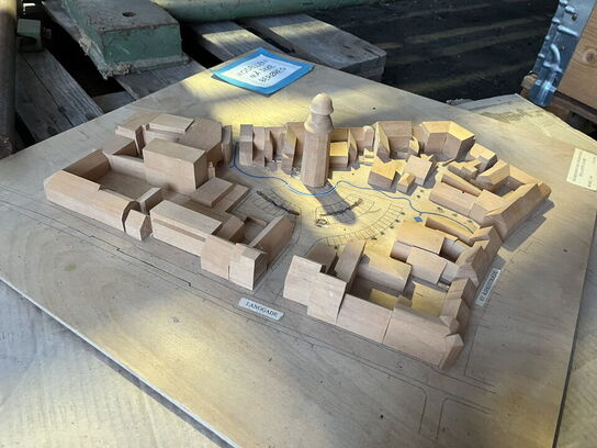 Indholdet på pallen