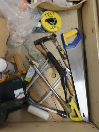 Indholdet på pallerne