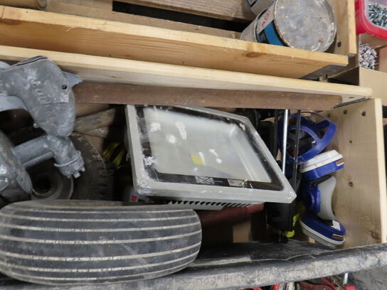 Indholdet på pallerne