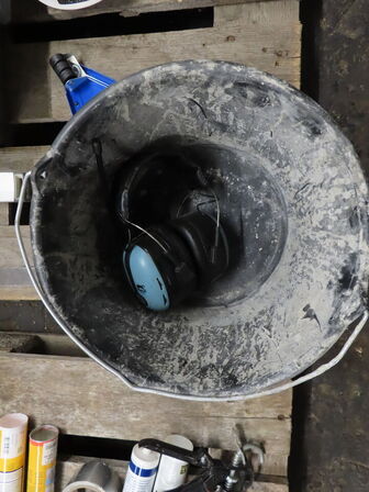 Indholdet på pallen