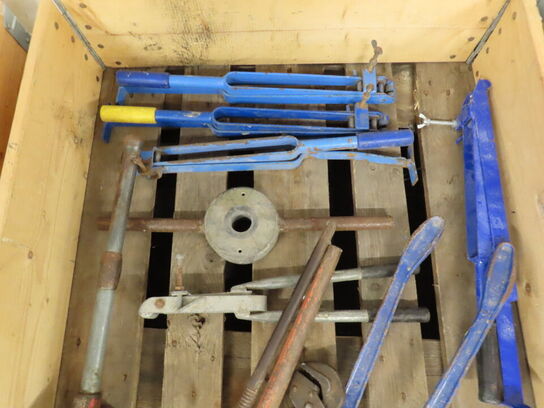 Indholdet på pallerne