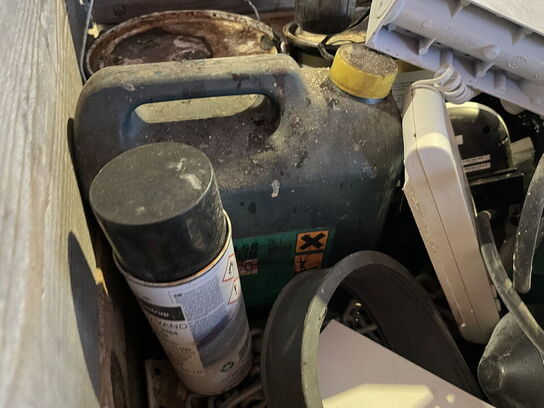 Indholdet på pallen