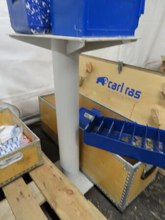 Indholdet på pallen