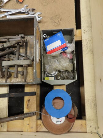 Indholdet på pallerne