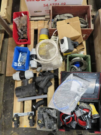 Indholdet på pallerne